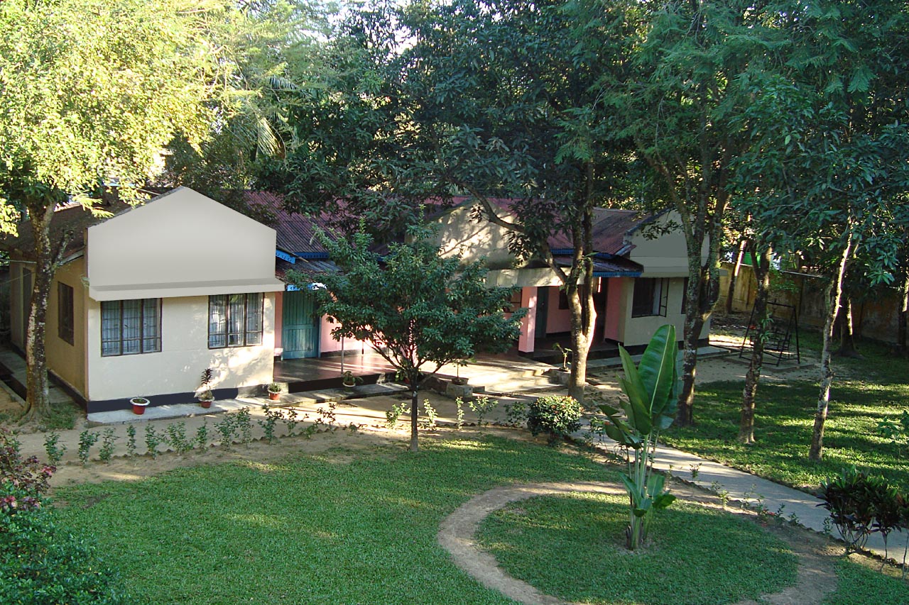 exterior view