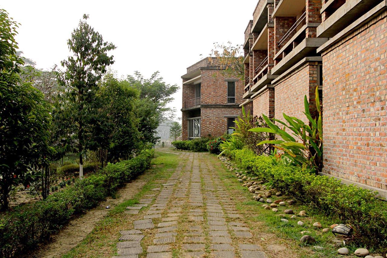 exterior view